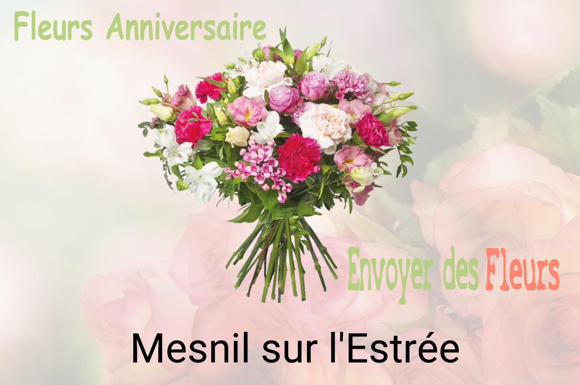 Bouquet de fleurs d’anniversaire livré à Mesnil-sur-l'Estrée