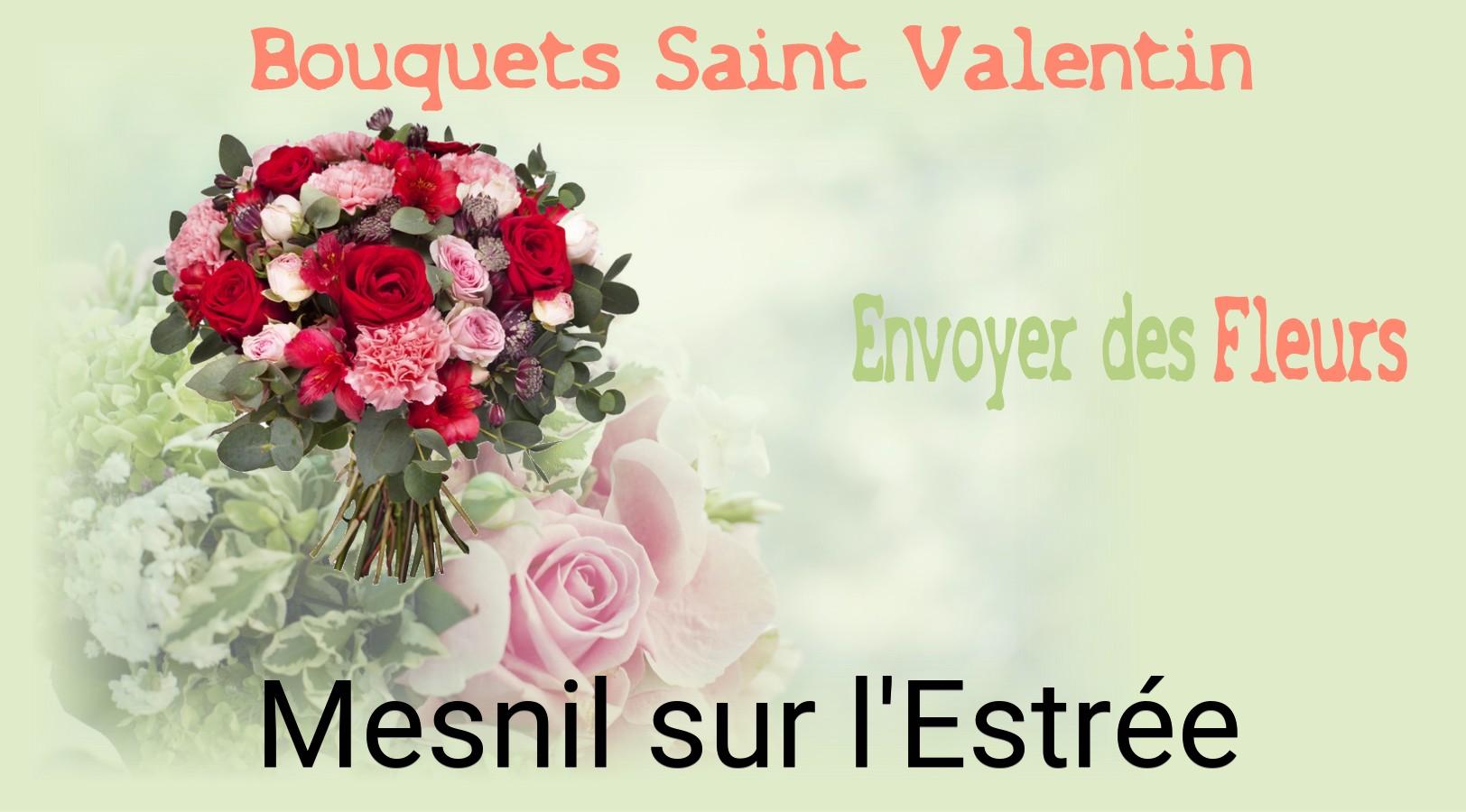 Roses de Saint-Valentin livrées à Mesnil-sur-l'Estrée